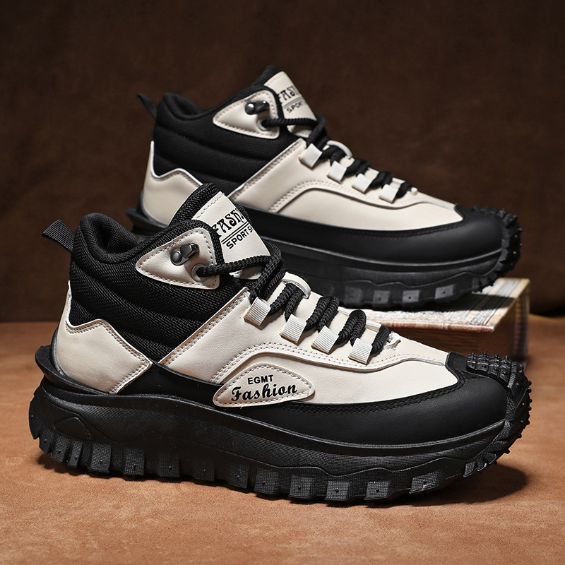Men'S Black And White Mid Top  - Sneaker Zone reseña y precio