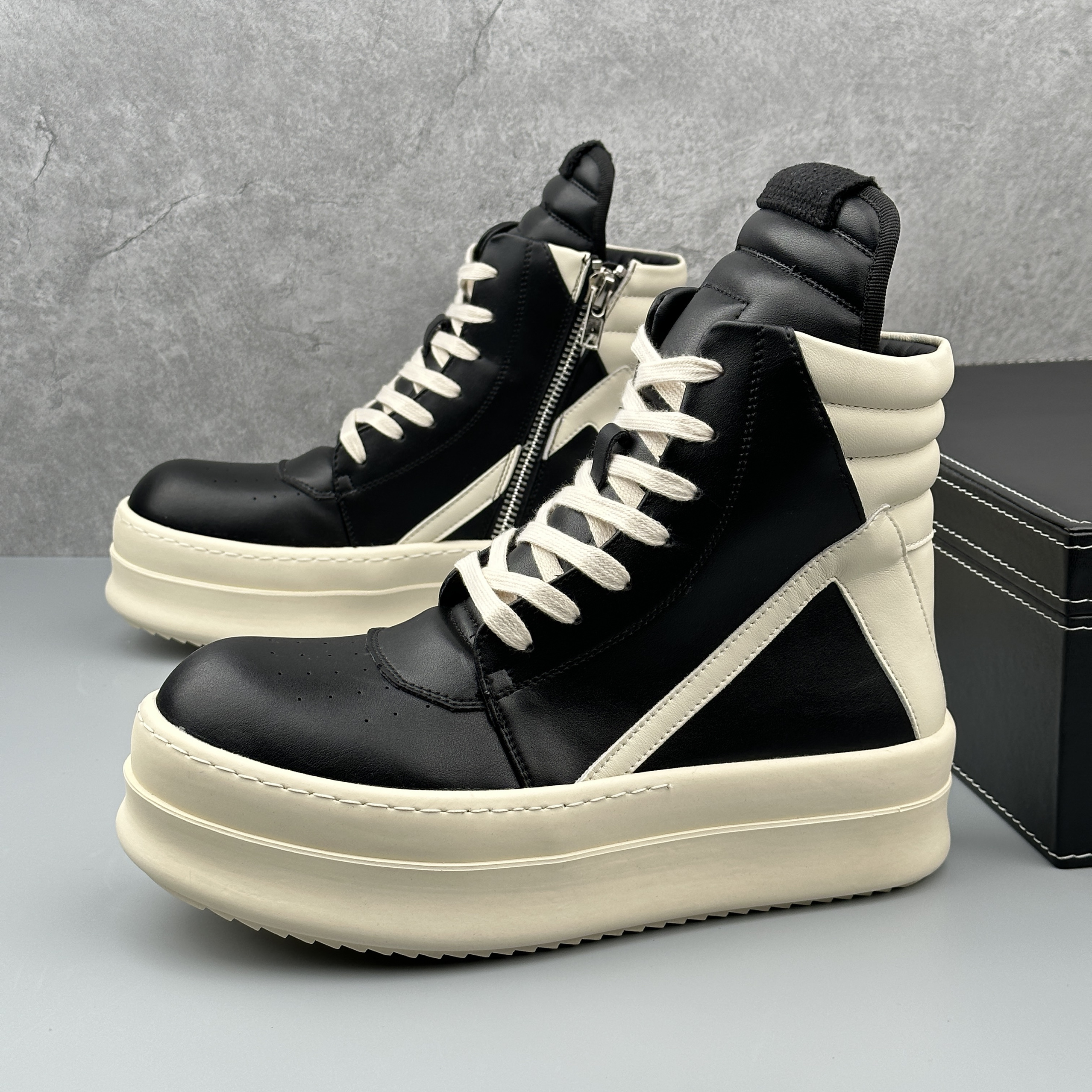 Men's Motorcycle Boots Platfor - Sneaker Zone reseña y precio