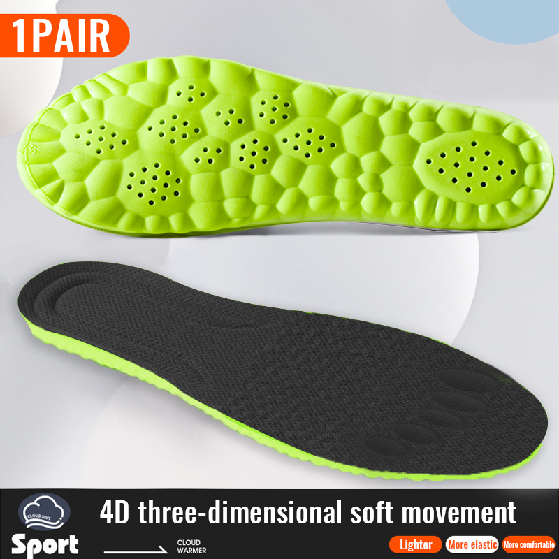 1 Pair Memory Foam Insoles for - Sneakers Care reseña y precio