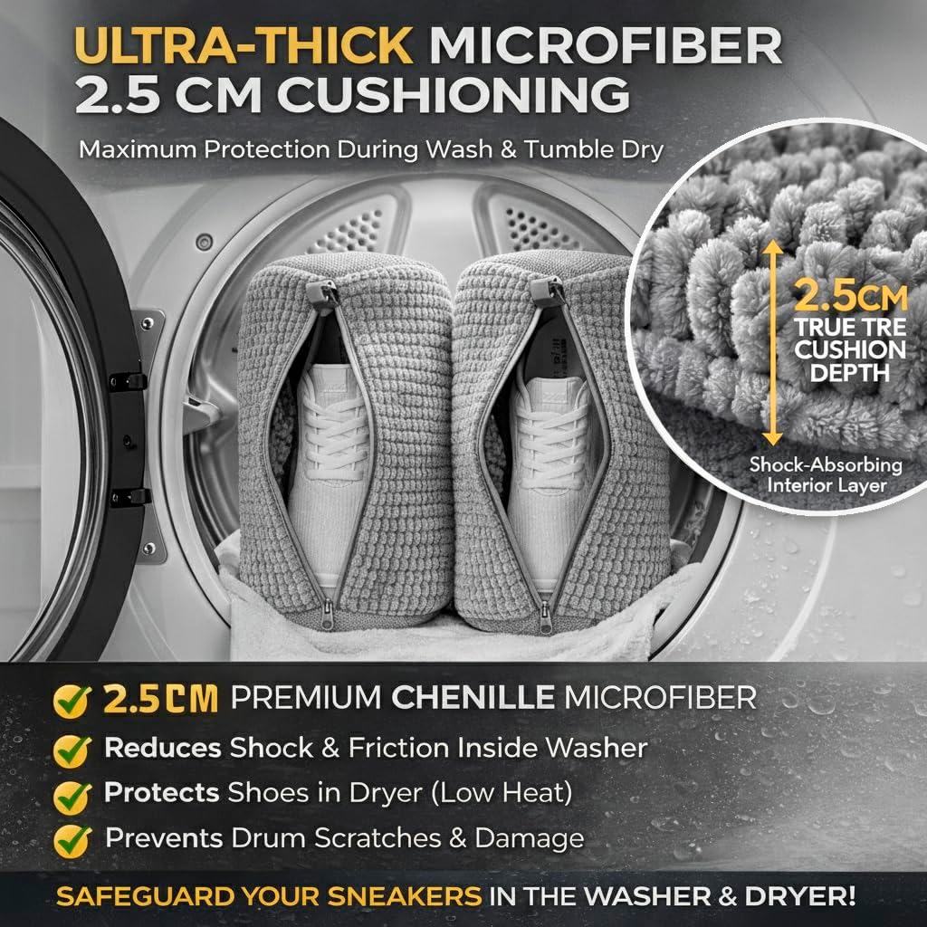 2PCS Shoe Washing Machine Bag  - Sneakers Care reseña y precio