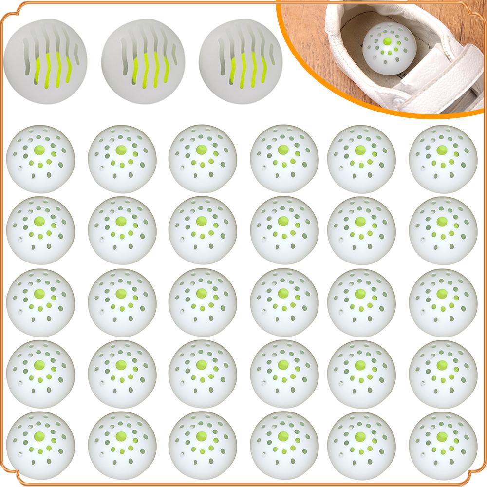 6-60PCS Deodorant Ball Jasmine - Shoe Deodorizer Ball reseña y precio