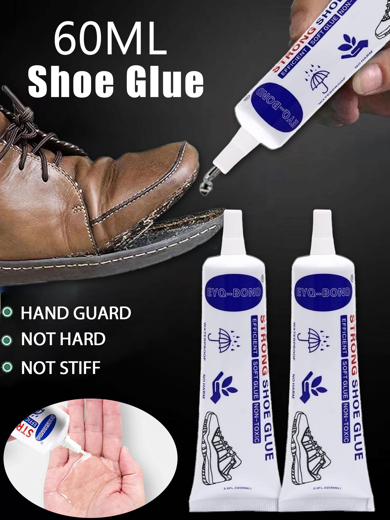 5pcs 60ml Strong Shoe Glues DI - Sneakers Care reseña y precio