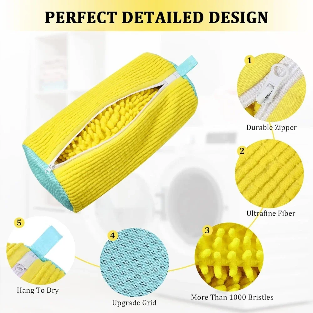 1/4PCS Shoe Washing Bag Washin - Sneakers Care reseña y precio